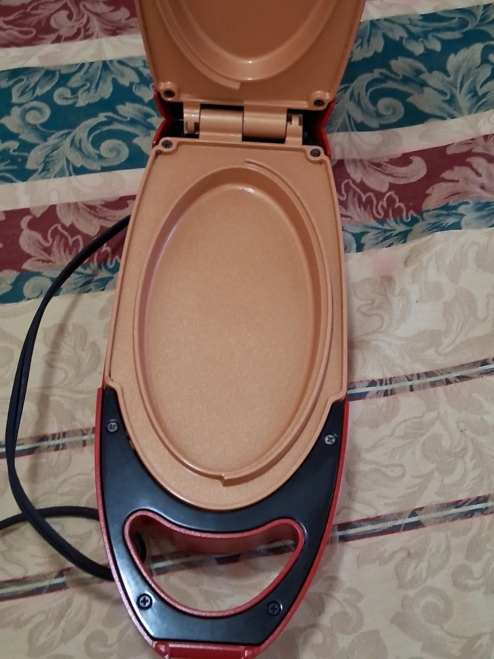 Red Electric Sandwich Maker / Grill